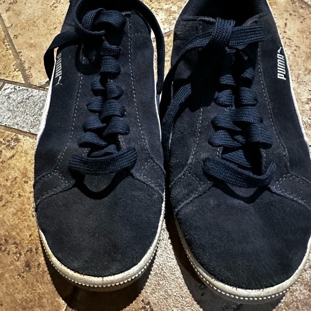 Puma Kids Dark Blue Sneakers